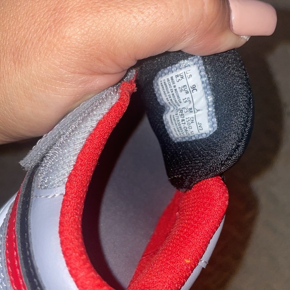Nike Jordan brand new shoes size 9 for toddlers (red gray and black) - Picture 8 of 8